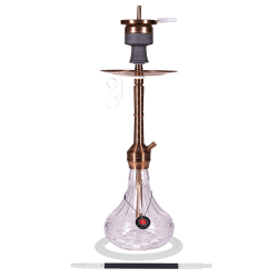 Ναργιλές AMY Deluxe Xpress Chill S SS30.02 Bronze-Clear 60cm